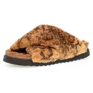 NU 21% KORTING: Gabor Pluchen pantoffels in animal-look