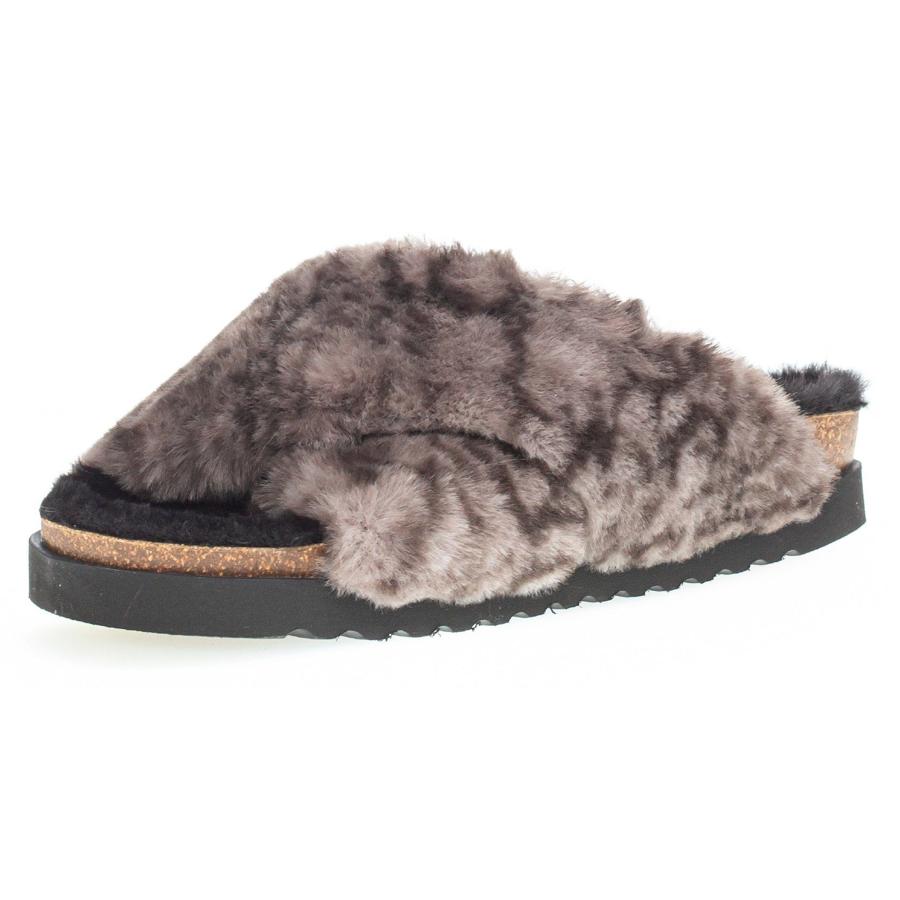 NU 21% KORTING: Gabor Pluchen pantoffels in animal-look