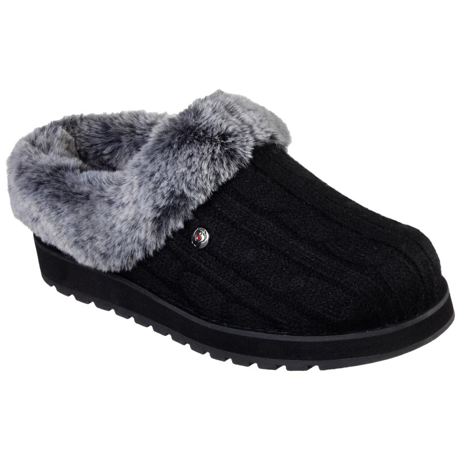 NU 21% KORTING: Skechers Pantoffels KEEPSAKES - ICE ANGEL in tricot-look