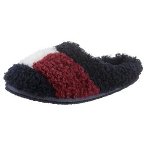 NU 21% KORTING: Tommy Hilfiger Pantoffels TH HOME SLIPPER SHERPA FUR