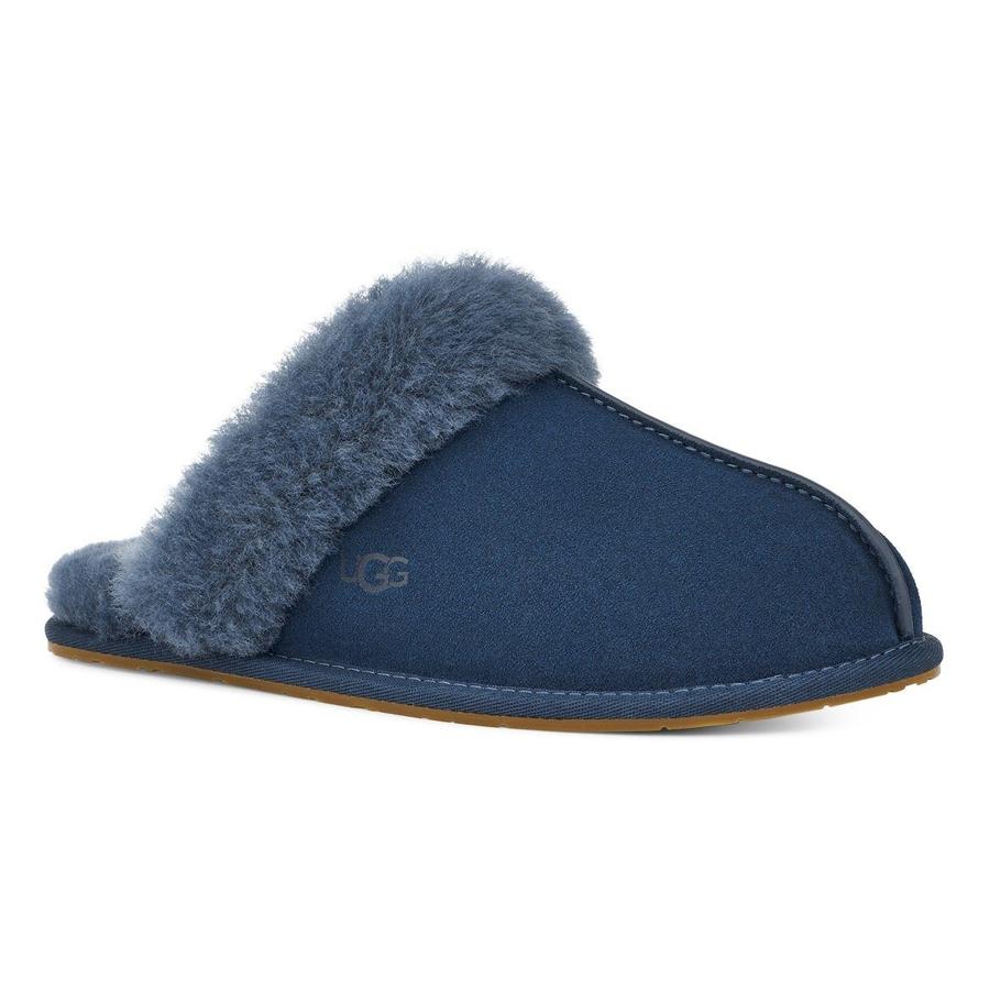 NU 21% KORTING: UGG Pantoffels Scuffette II met bontkraag