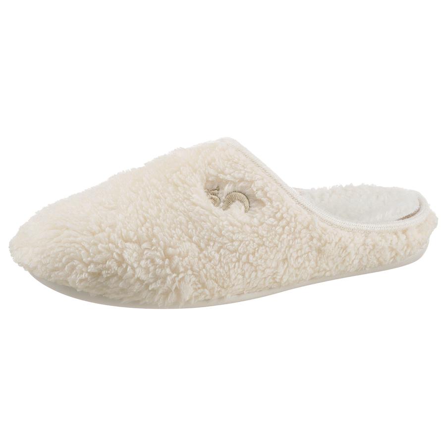 NU 21% KORTING: thies Pantoffels Bio-Teddy in behaaglijk zachte look