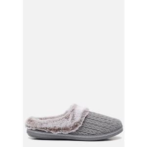 Skechers Skechers Cozy Campfire pantoffels grijs Textiel