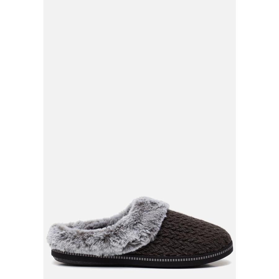 Skechers Skechers Cozy Campfire pantoffels zwart Textiel