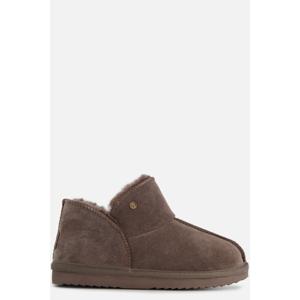 Warmbat Warmbat Willow Pantoffels bruin suede