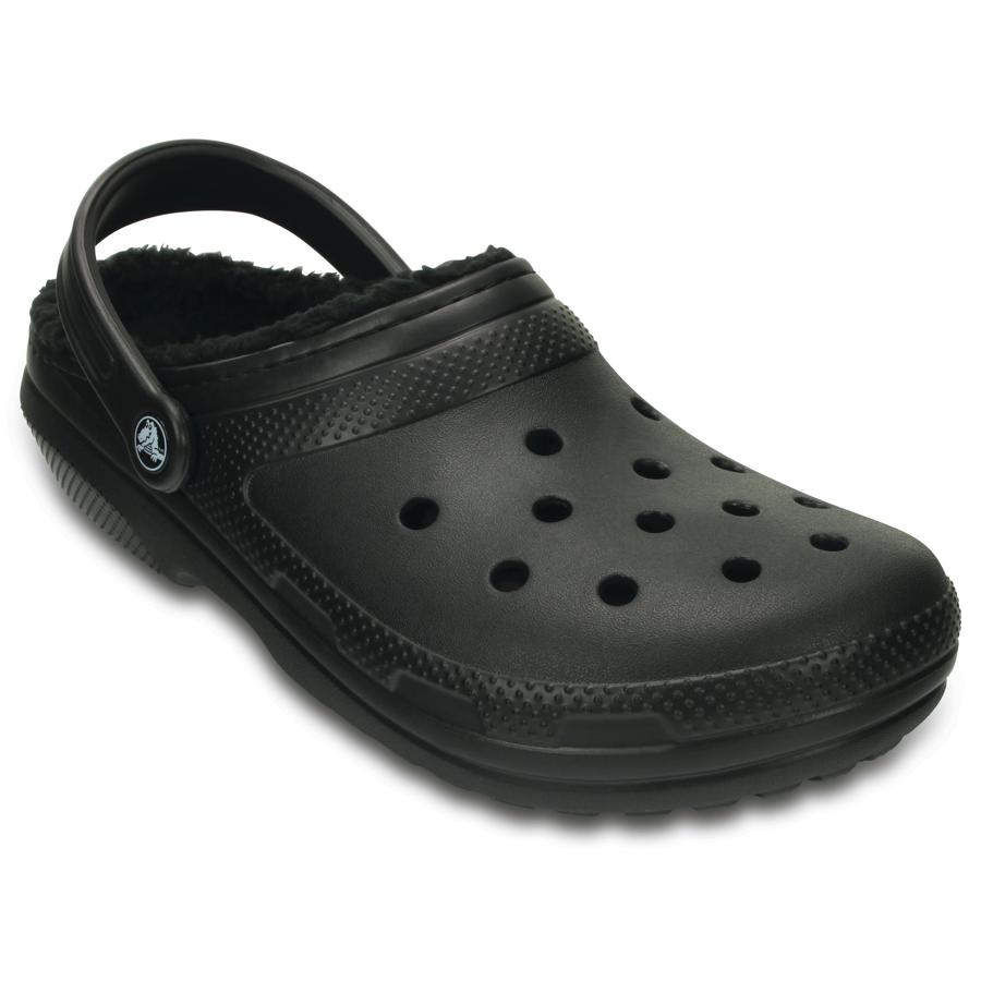 Crocs Pantoffels Classic Lined Clog met heerlijk zacht imitatiebont